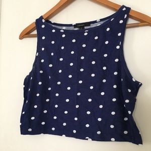 Open back crop top 💕